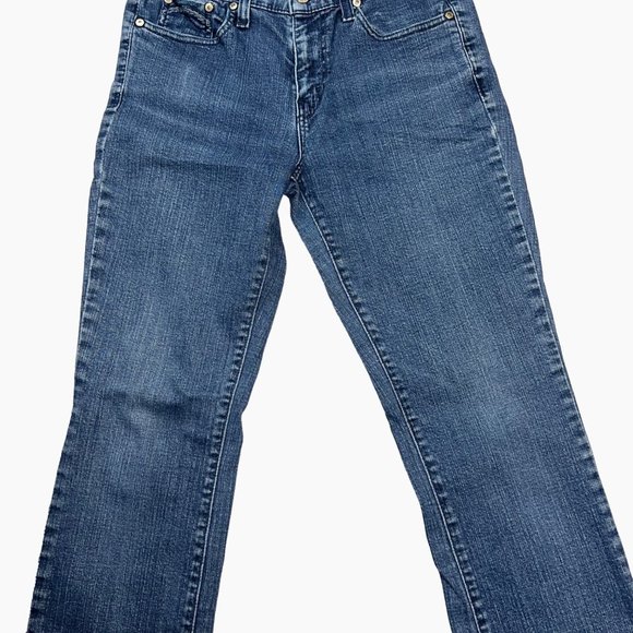 Levi’s 505 Straight Leg Blue Denim Size 27 4 Small Womens - Picture 4 of 13